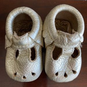 Freshly Picked Metallic Mary Jane Shoes